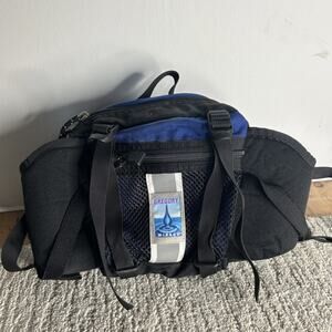 Vintage Gregory Mirage Hydration Lumbar Fanny Pack Black Blue Made In USA